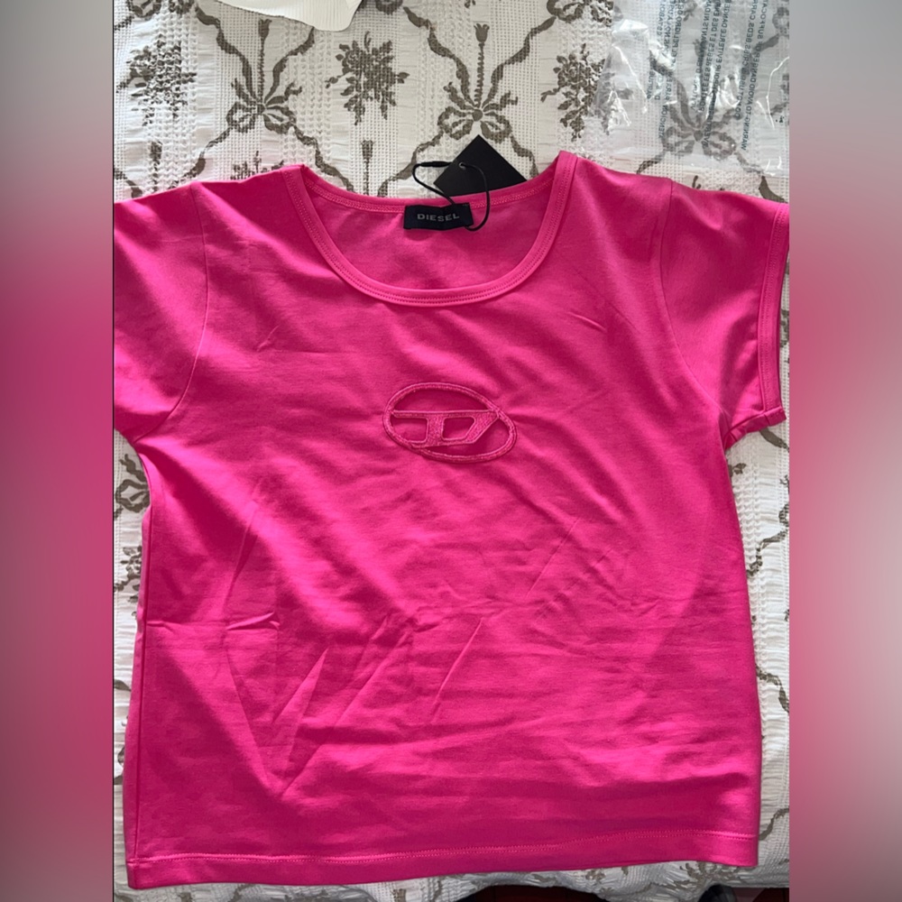 Pink Diesel T shirt